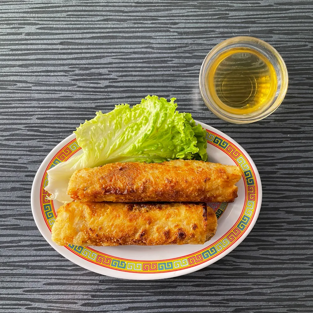 Grands Nems Au Poulet Et Sauce Nem Maison