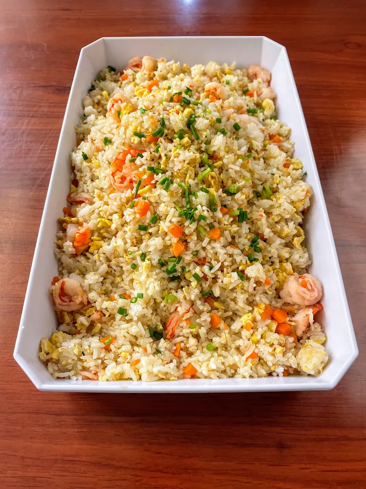 Riz Sauté Aux Crevettes